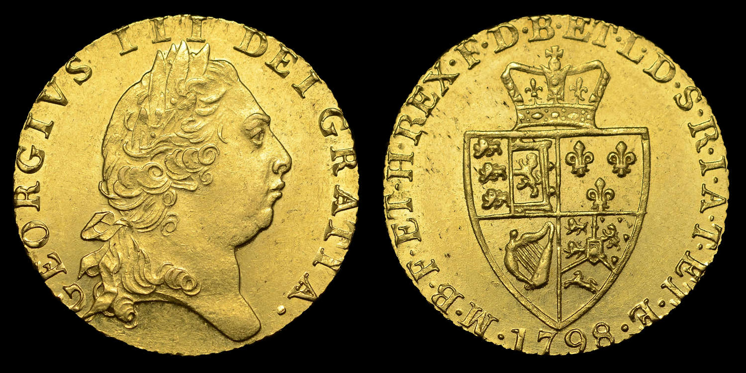 GEORGE III 1798 GOLD GUINEA