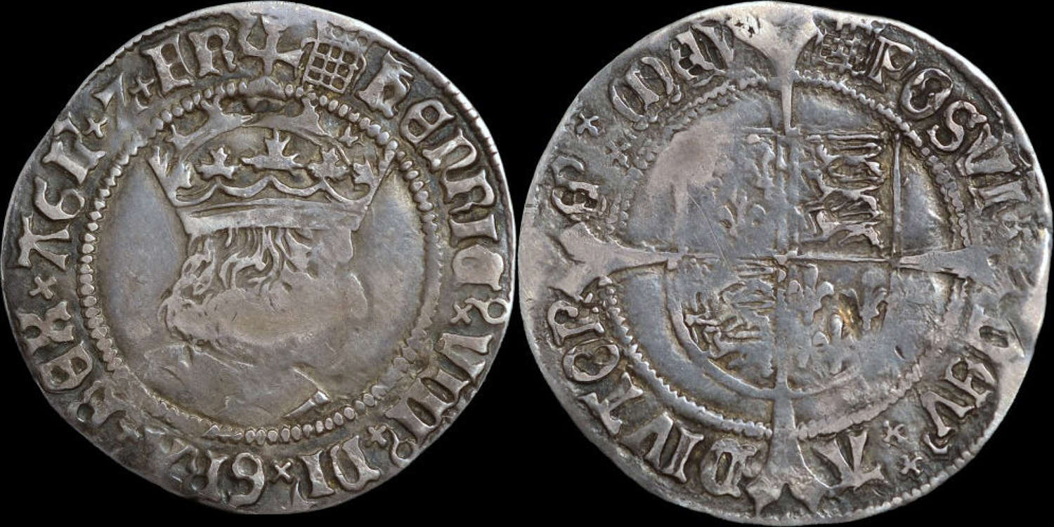 HENRY VIII FIRST COINAGE GROAT