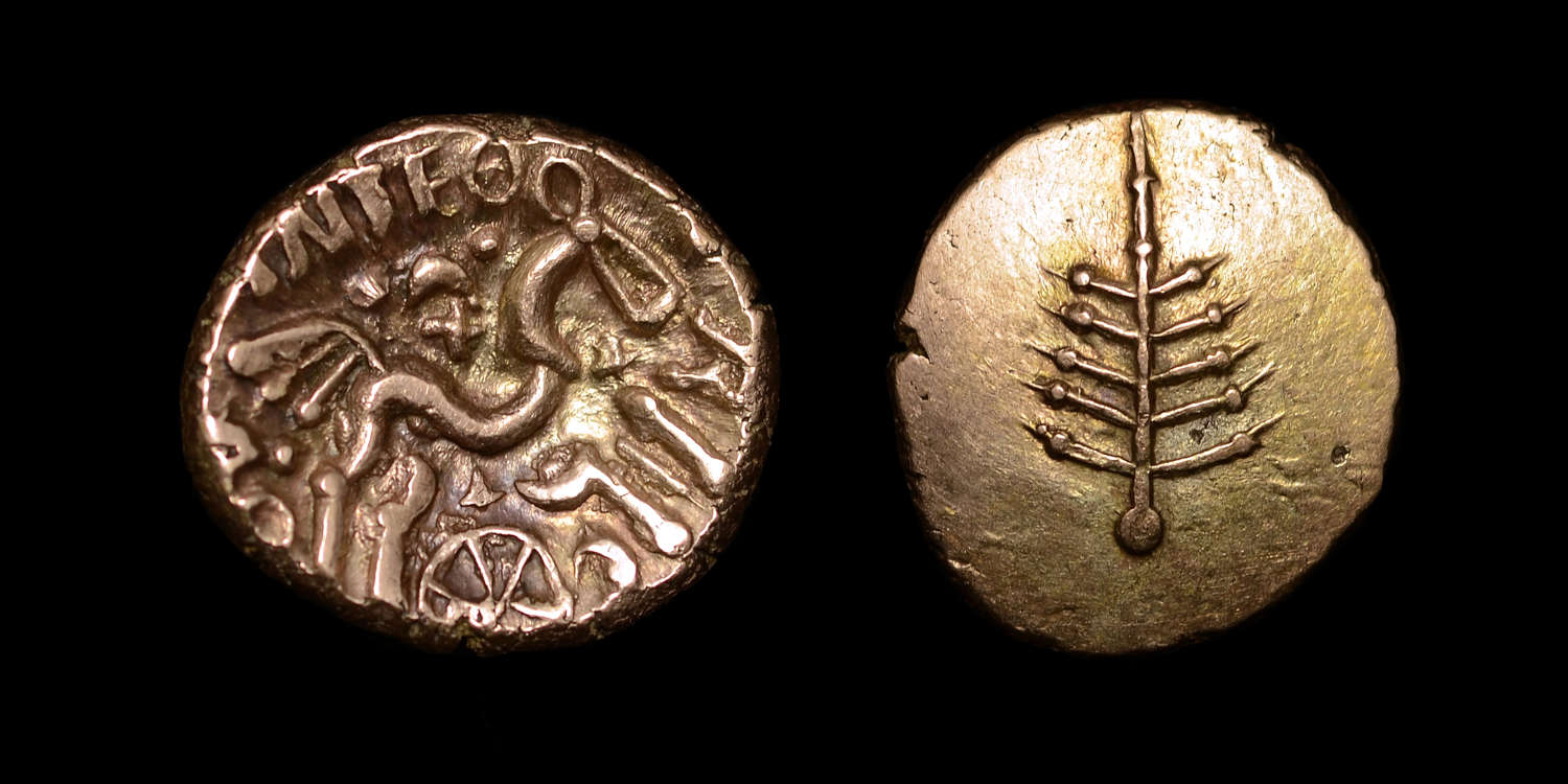 CELTIC COINAGE, DOBUNNI ANTED, GOLD STATER