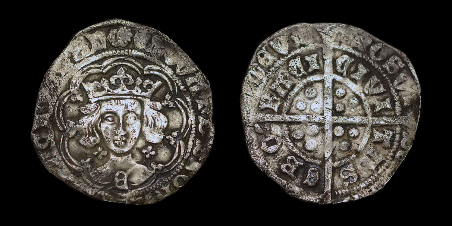 EDWARD IV SILVER GROAT OF YORK, LIGHT COINAGE ISSUE