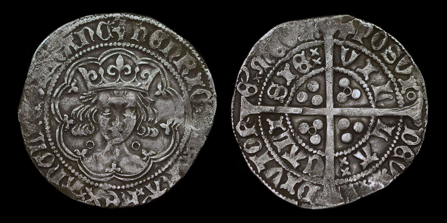 HENRY VI SILVER GROAT, ANNULET ISSUE, CALAIS MINT