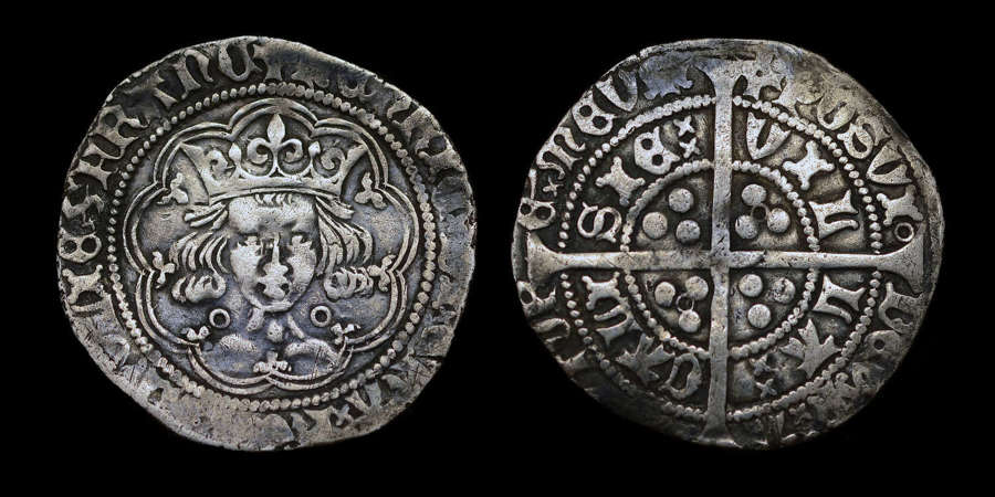 HENRY VI SILVER GROAT, ANNULET ISSUE, CALAIS MINT